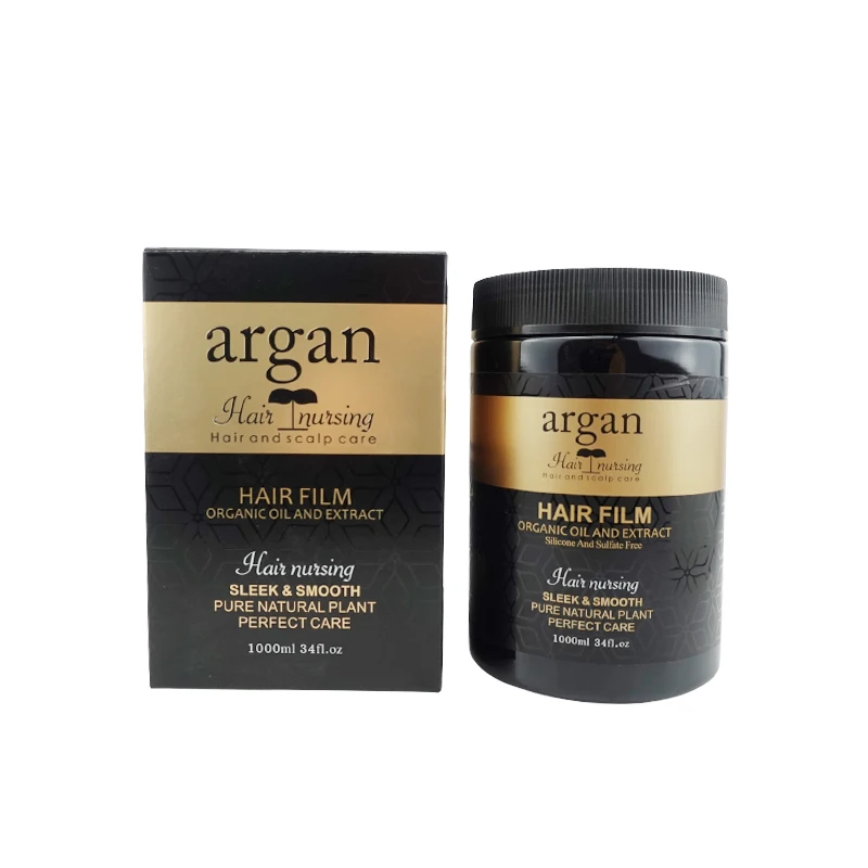 
 Pure Natural Moroccan Argan Oil Hair Mask Salon Use Hair Treatment  