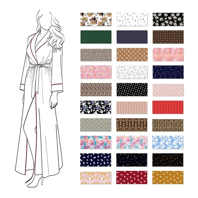 custom sexy women robe fashionable satin silk kimonos for ladies