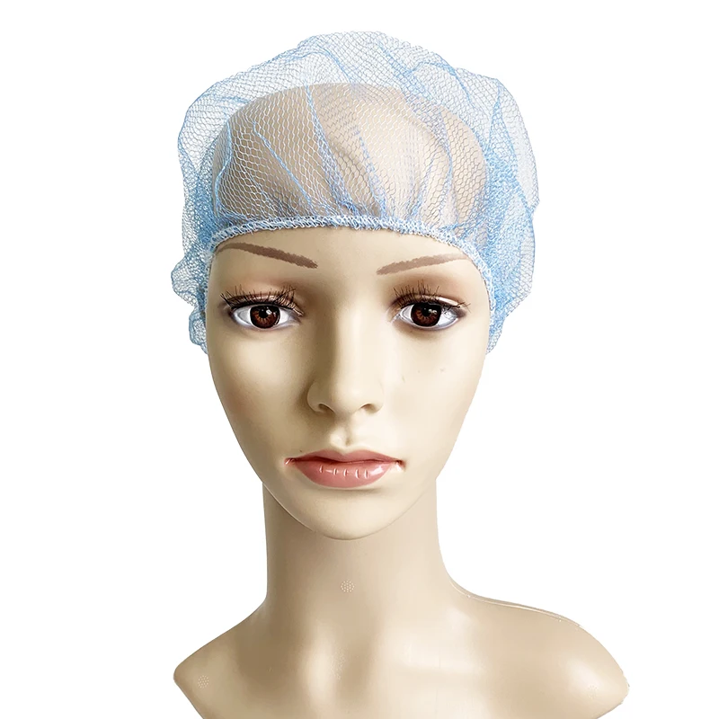 Disposable Black 19inch 24inch Nylon Hairnet Hair Nets For Wigs Invisible