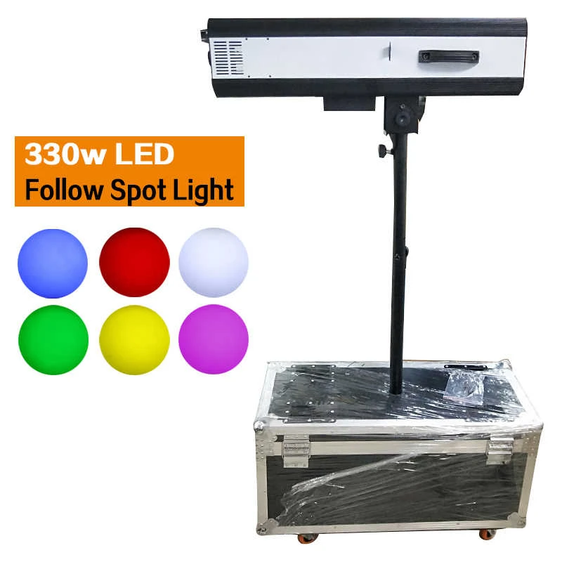 Led Spotlight Led Moving Beam Staeg Light Beam Follow Spot Onsite Metering Led 440w Follow Spot Light Electronic Edition