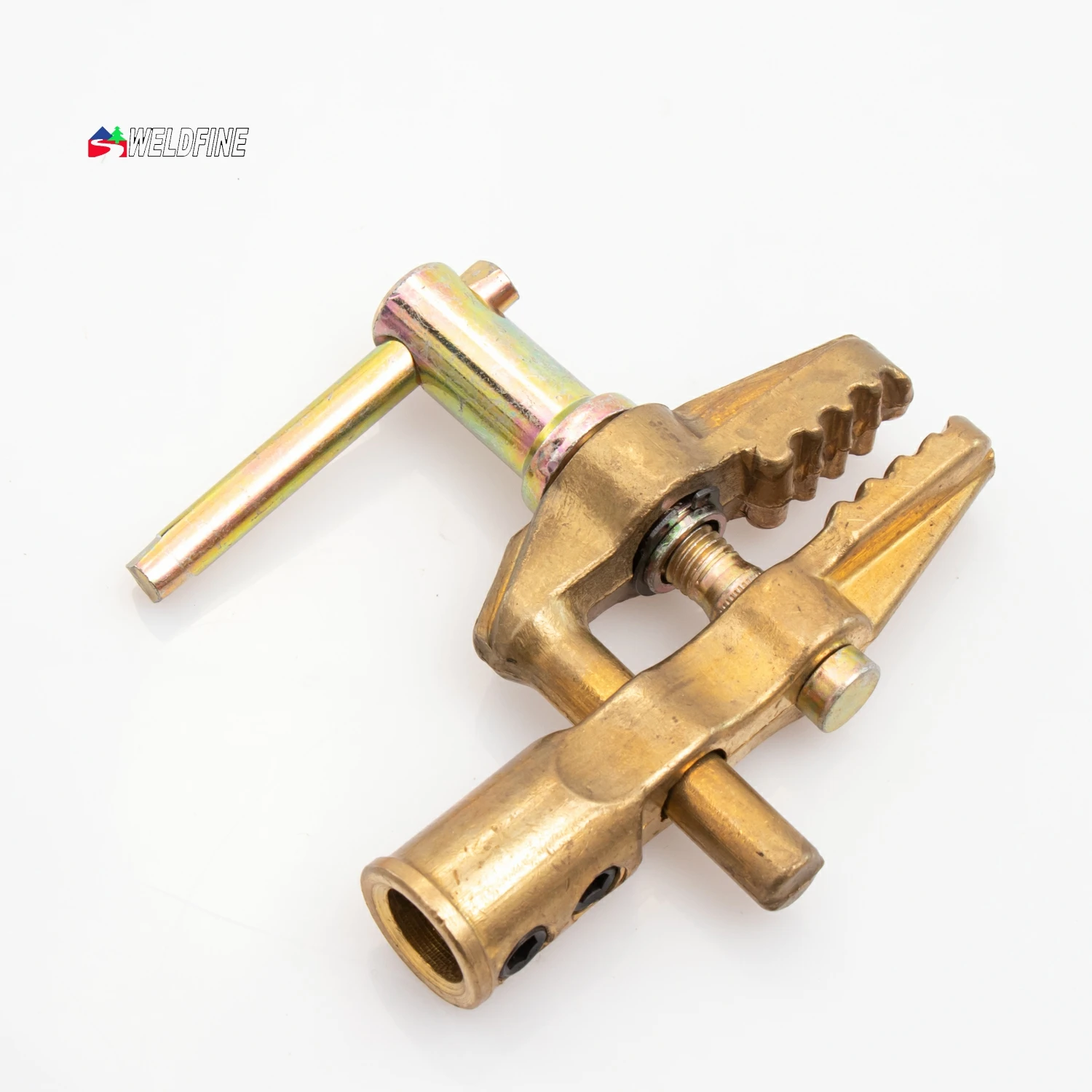 Professional wholesale welding torch spare parts copper earth clamp screw type 700A