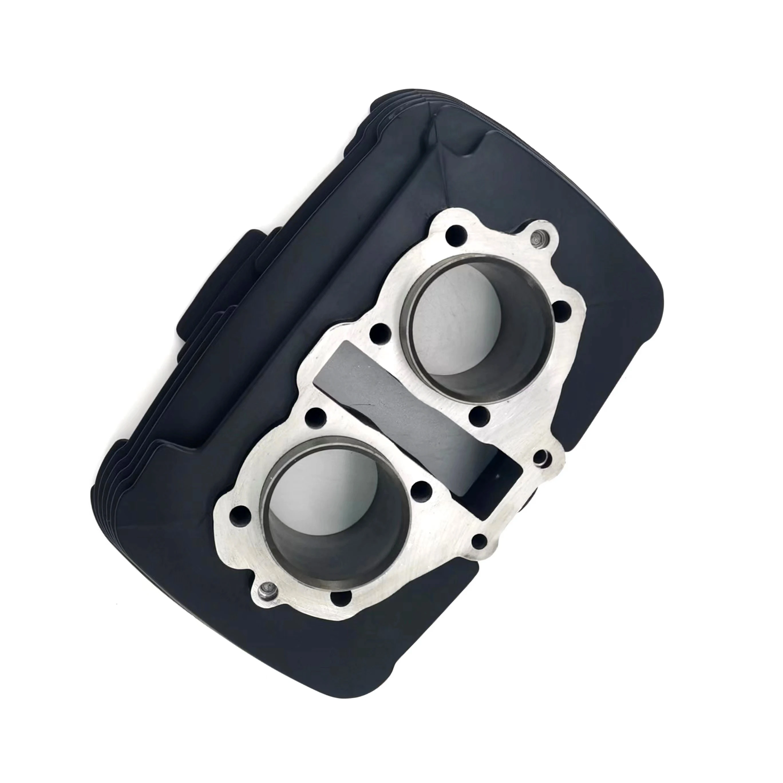 Finely Processed Air-cooling Twin Bore Series OEM Cylinder Block for Motorcycle