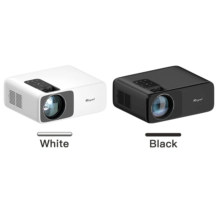 Newest Rigal RD881 WiFi Mini Smart Projector Portable Projacter Phone FHD 1080P for Office Home