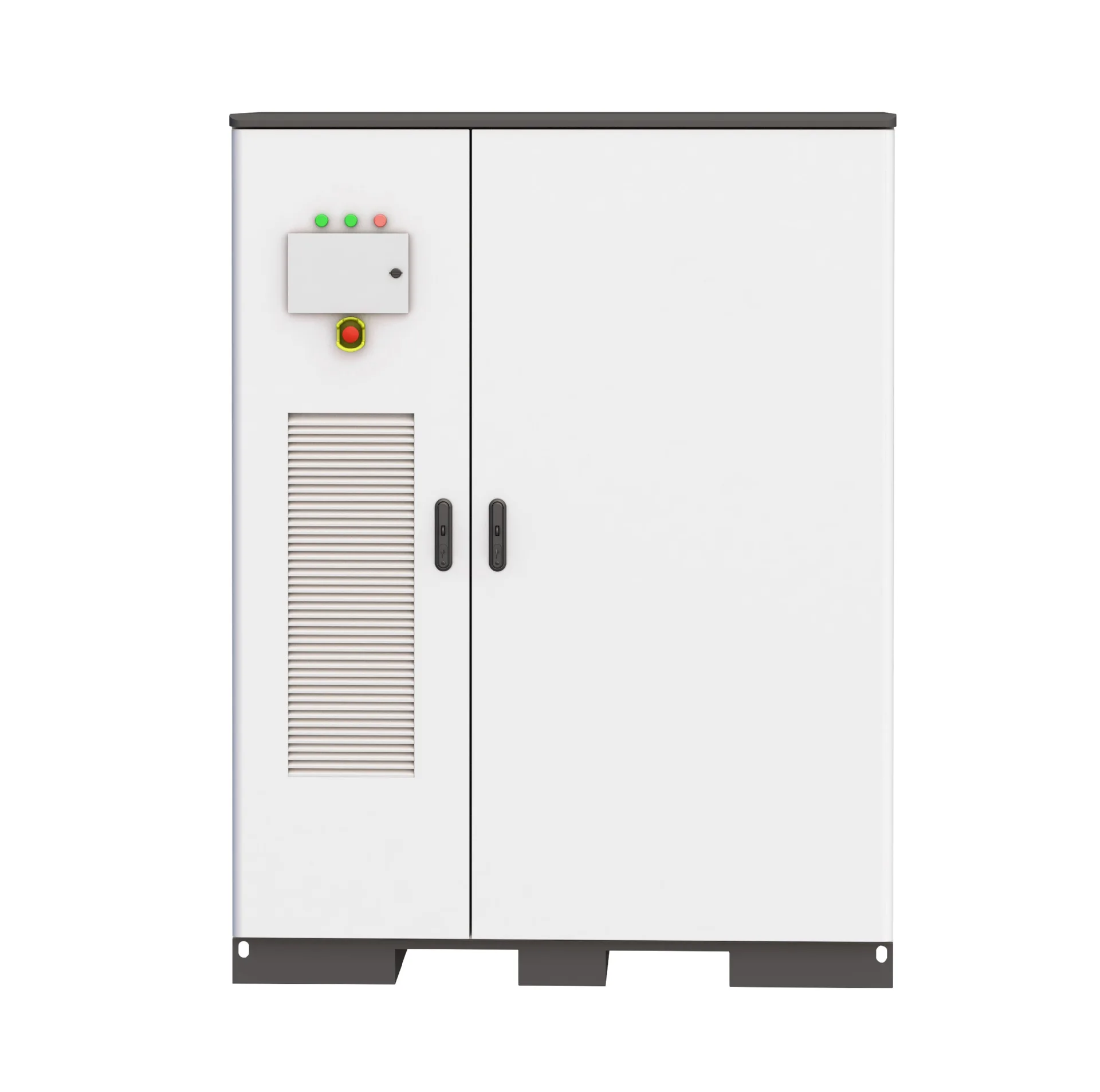 Integrated Photovoltaic System with 215Kwh+100Kw Charging Pile AC DC Energy Storage Cabinet Off-Grid Lifepo4 Battery Equipment