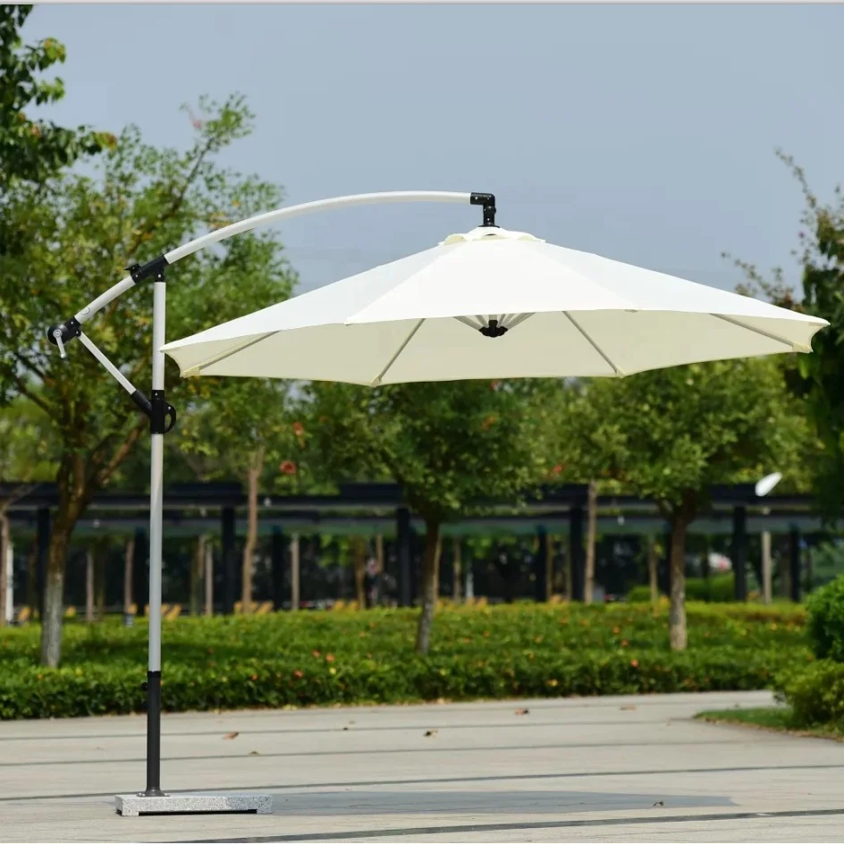 New Fiberglass Shanghai Hanging Umbrella Parasol