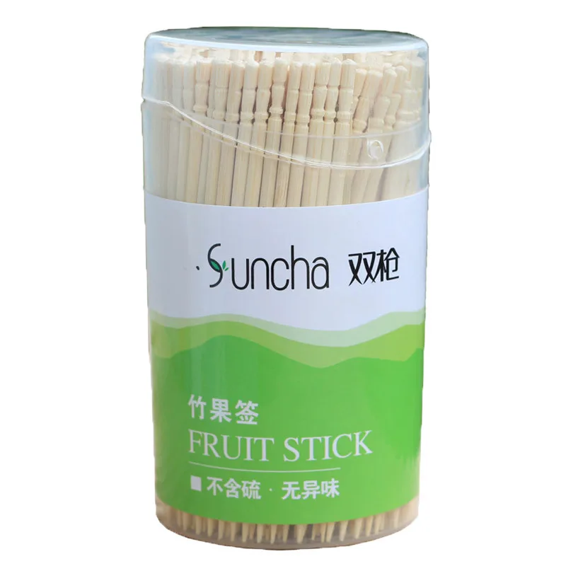 
Wholesale Professional Disposable Factory Bulk Sale Food Bamboo Fruit Toothpick 