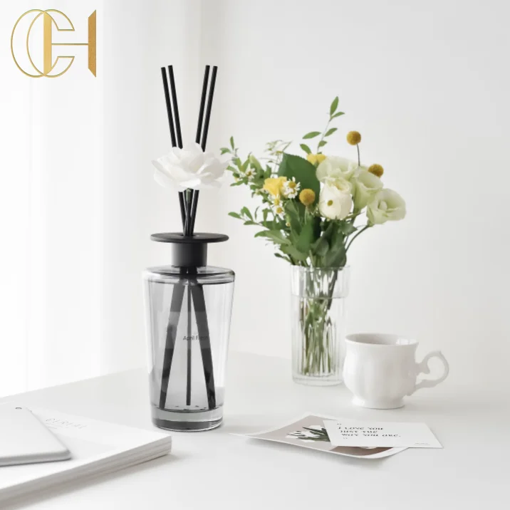 C&H Independent Design Essential oil Air freshener Perfume Colorful Reed Diffuser