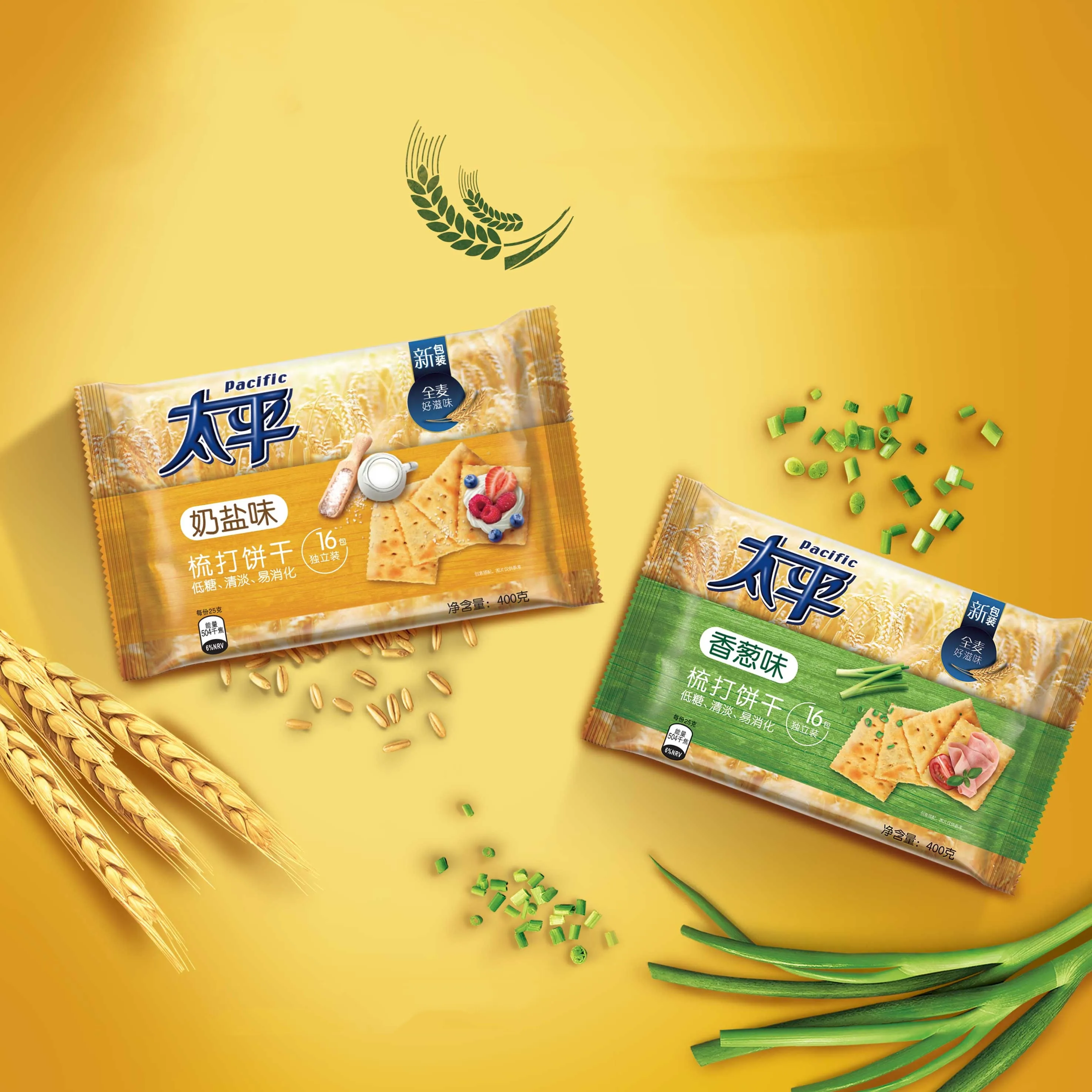 Wholesale healthy cracker biscuits fruit & vegetable snacks crispy and salty biscuit cookies