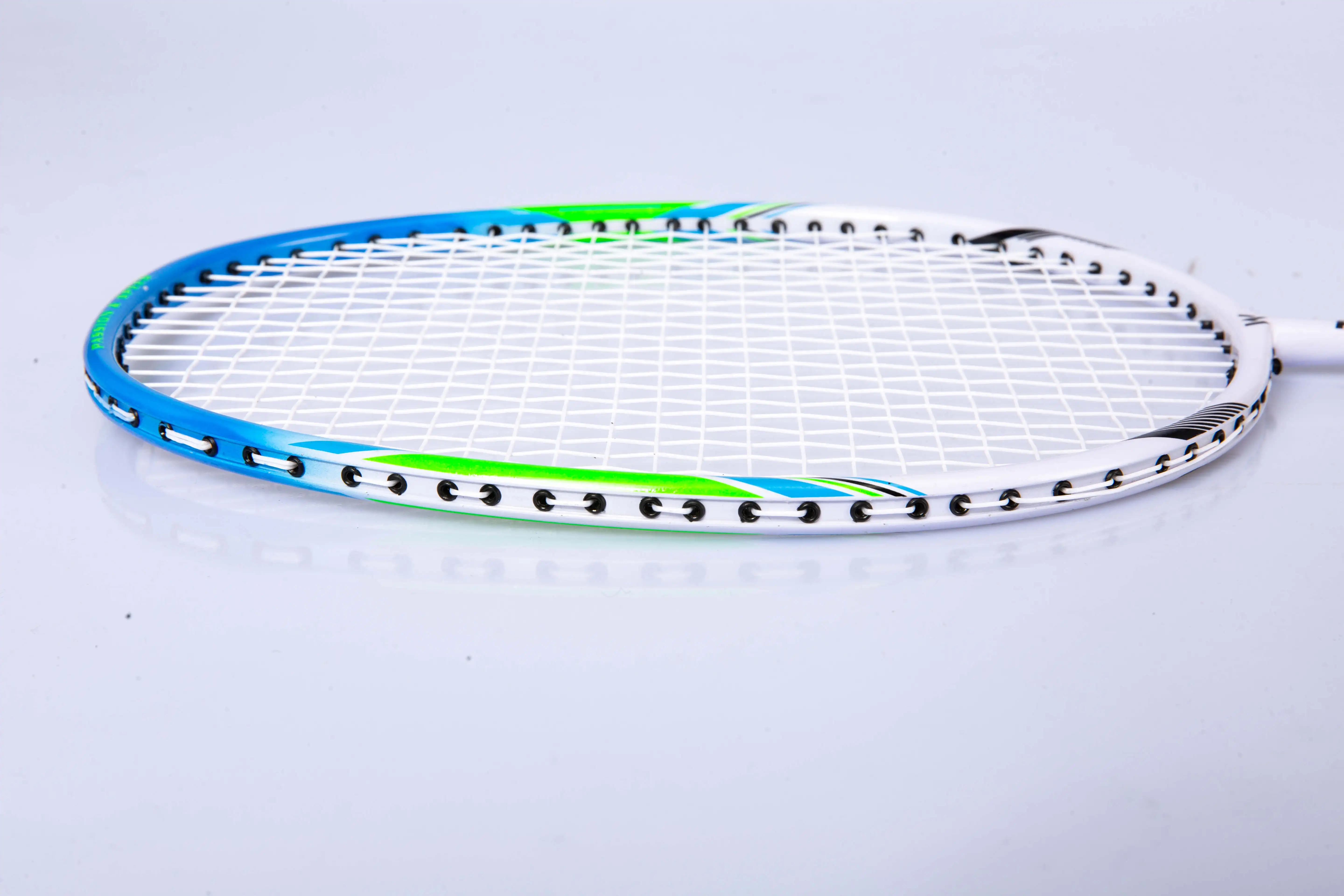 WHIZZ steel material wood handle favorable price iron custom badminton racket