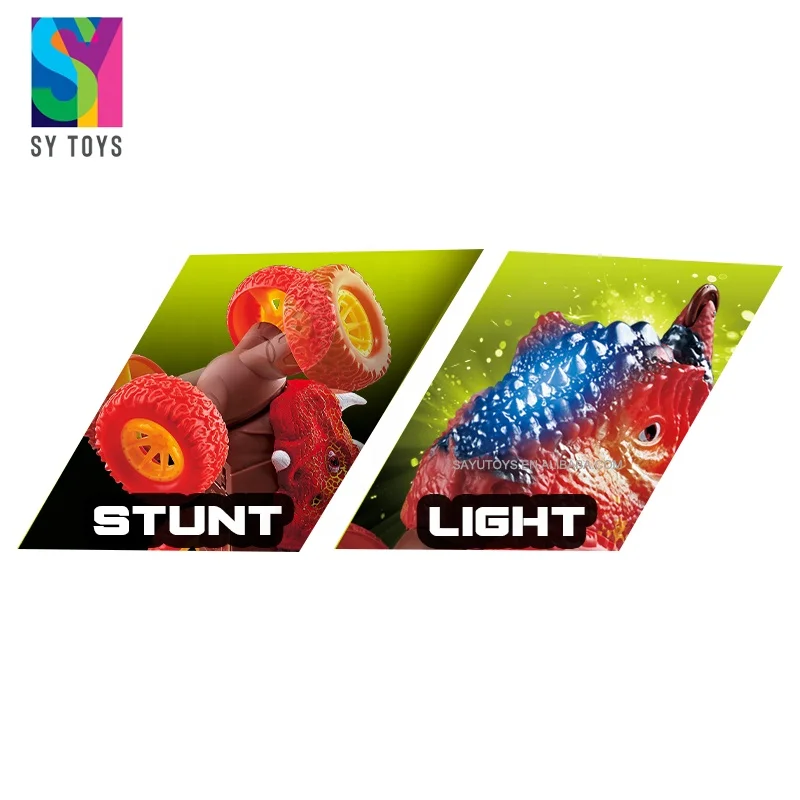 SY Remote control car stunt car toy dinosaur rc car