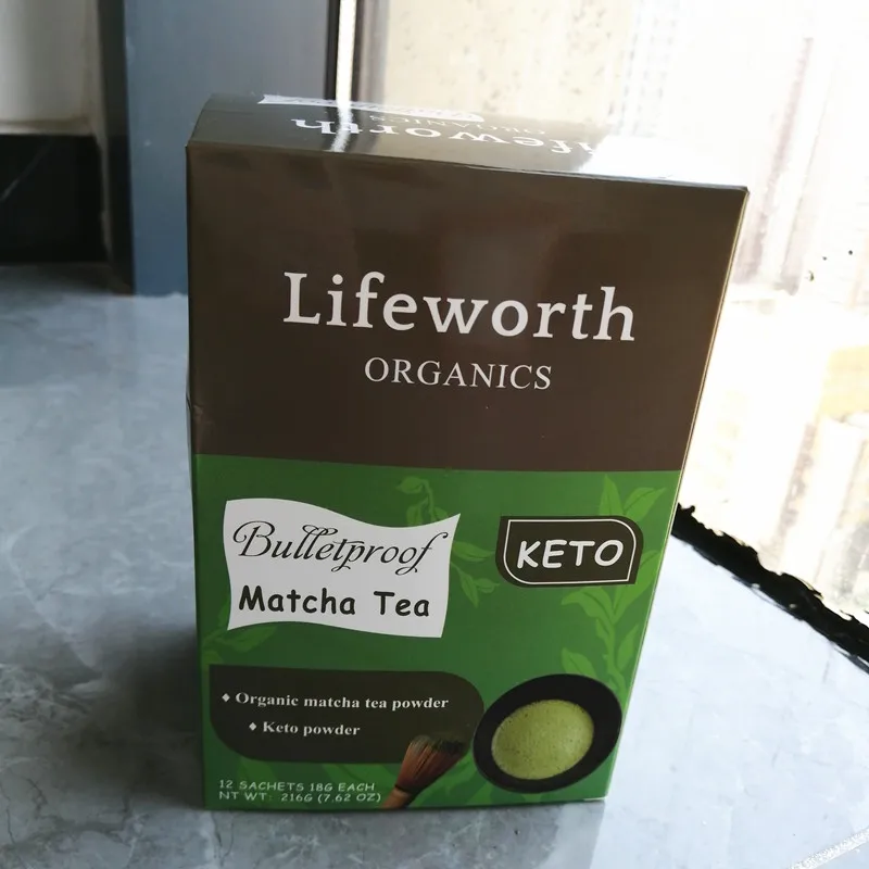 
28 days detox slim tea weight loss keto beta hydroxybutyrate bhb instant matcha coffee tea 