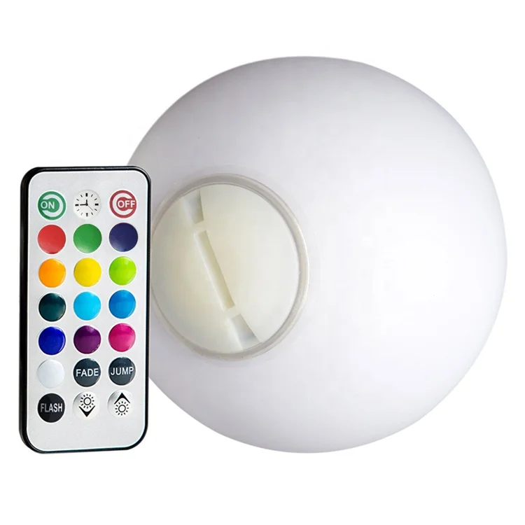 Gifts sets for Kids LED Colorful Orb Sphere Magic Light Waterproof Remote Controlled Mini Ball Light ornaments home decor