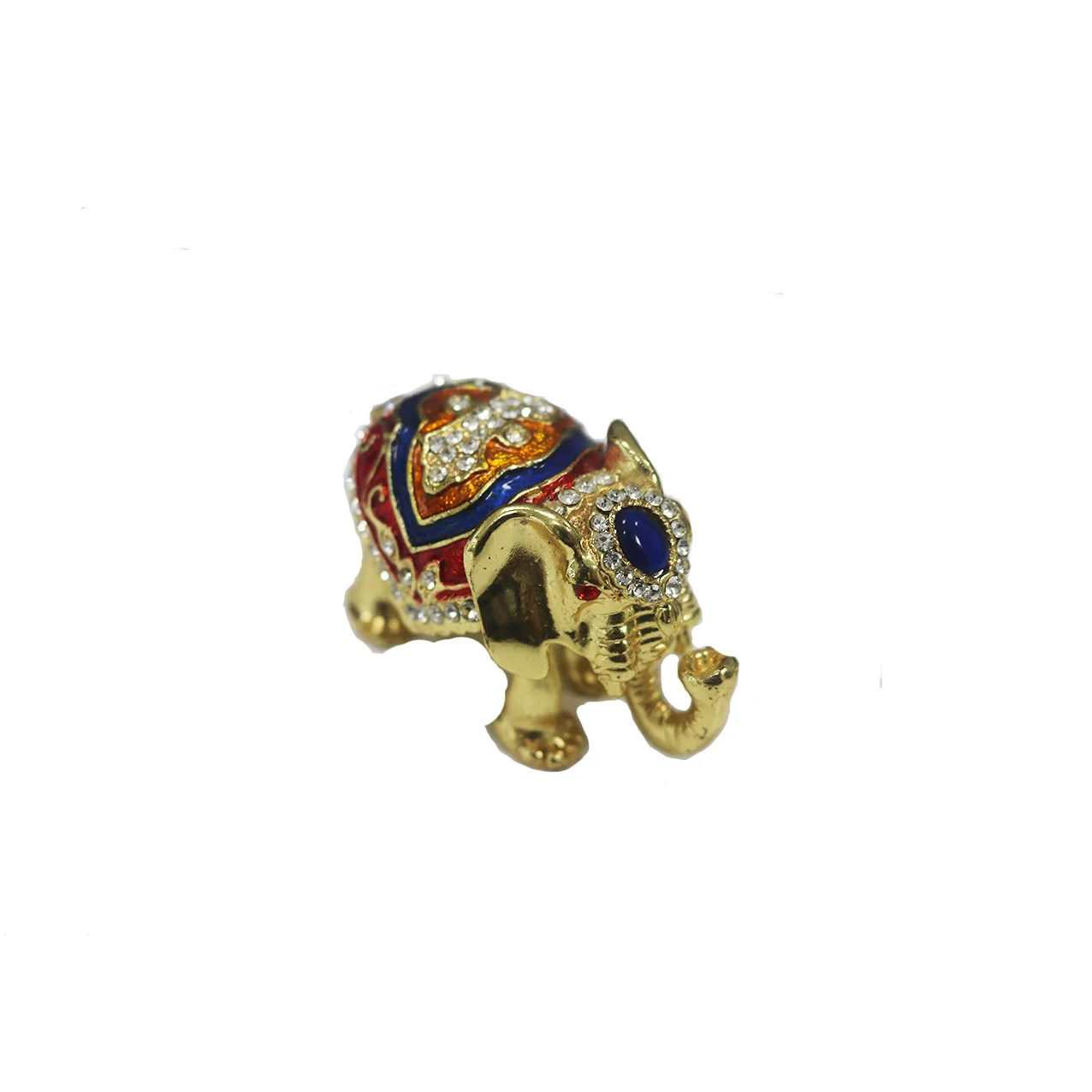 Factory Wholesale Camel Hand-painted Enamel  Metal Crafts Ornament Home Decoration Novelty business  Gifts  box for jewelry