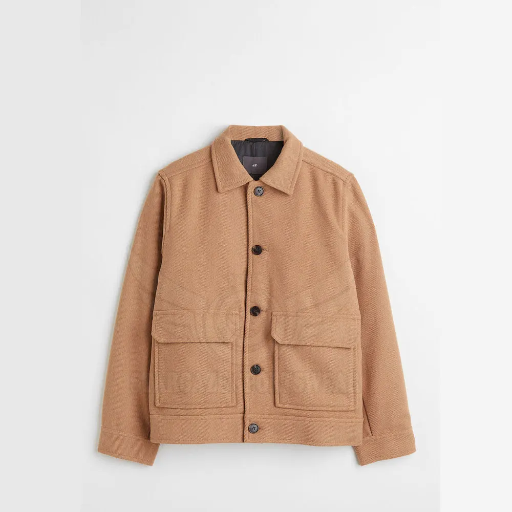 Latest Style Men Wool Jacket Wholesale Men Wool Jacket Best Selling Wool Jacket