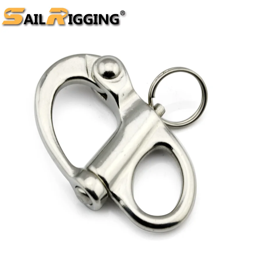 stainless steel fixed snap shackle