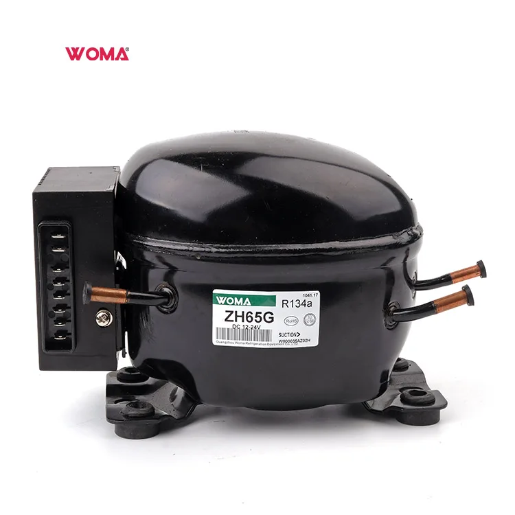 dc 12v 24v mini refrigerator compressor ZH65G R134a