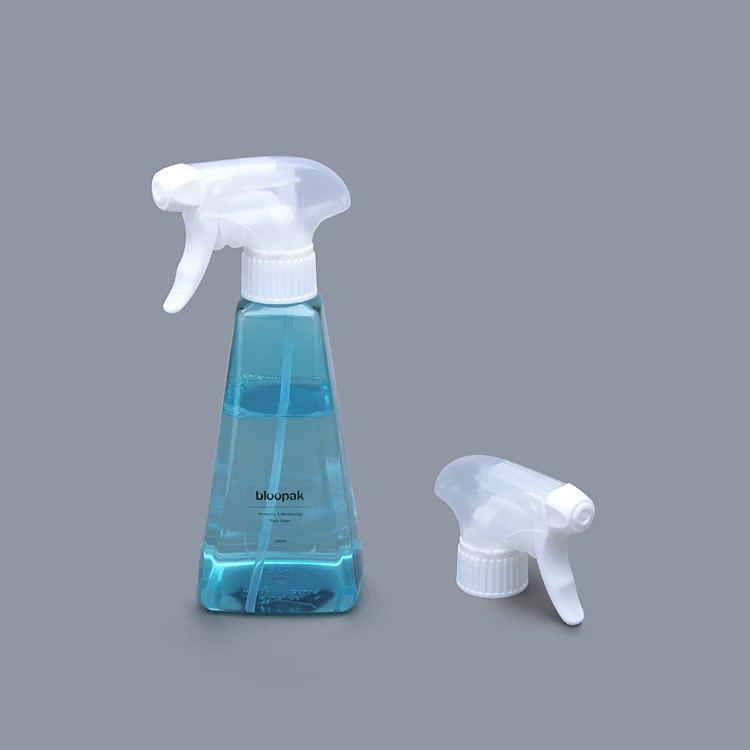 Custom color clear all plastic handle 28mm trigger sprayer