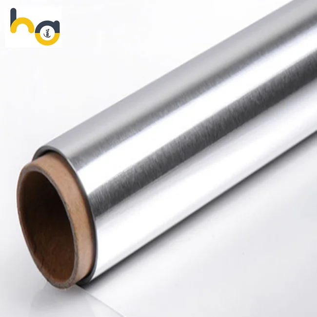 Custom sized food packaging household aluminum foil rolls 30cm*150m