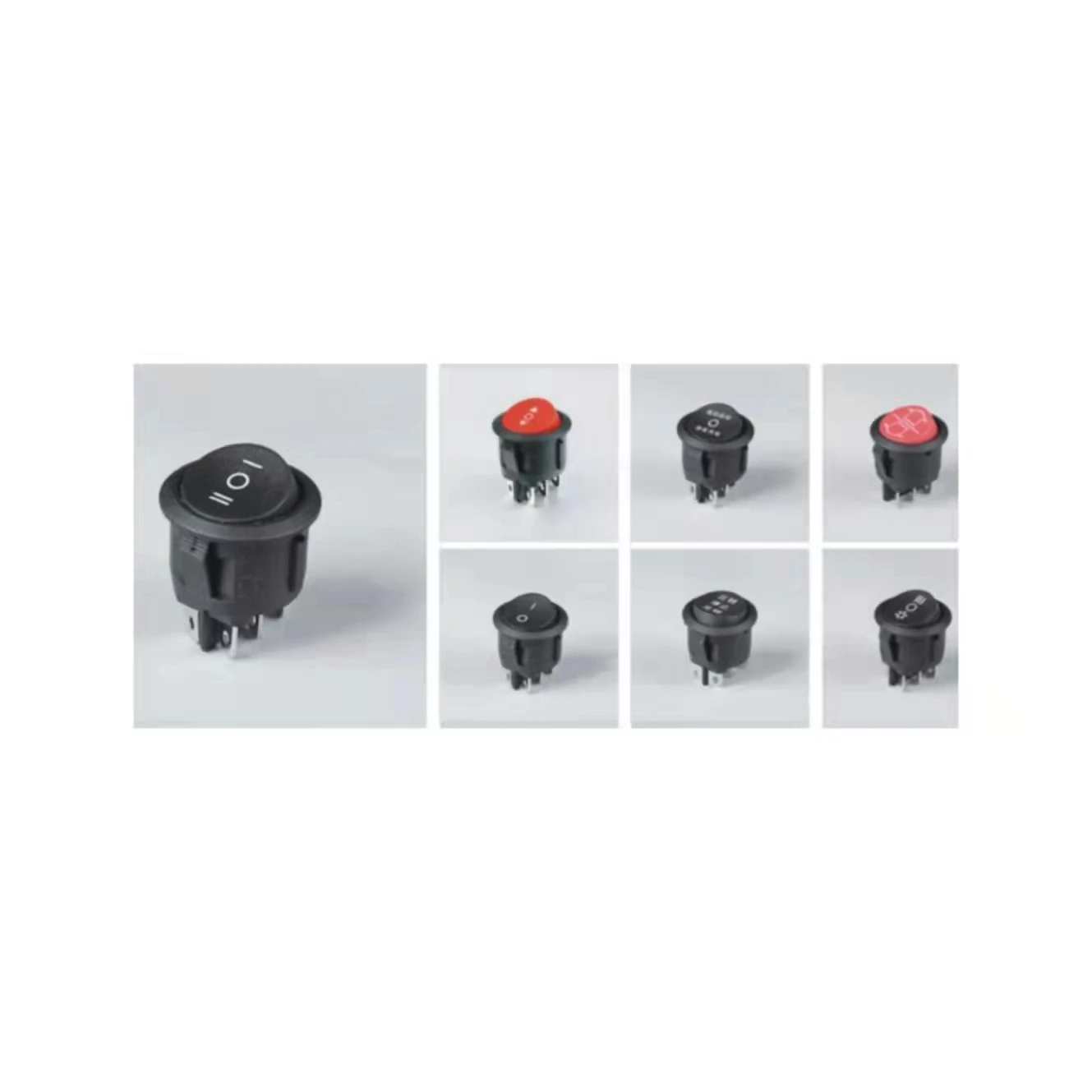 2 Pin ON OFF Waterproof Rocker Switch 20A 125V 15A 250V T85 KCD3 101 16A 2 Position Rocker Switch 2Pins
