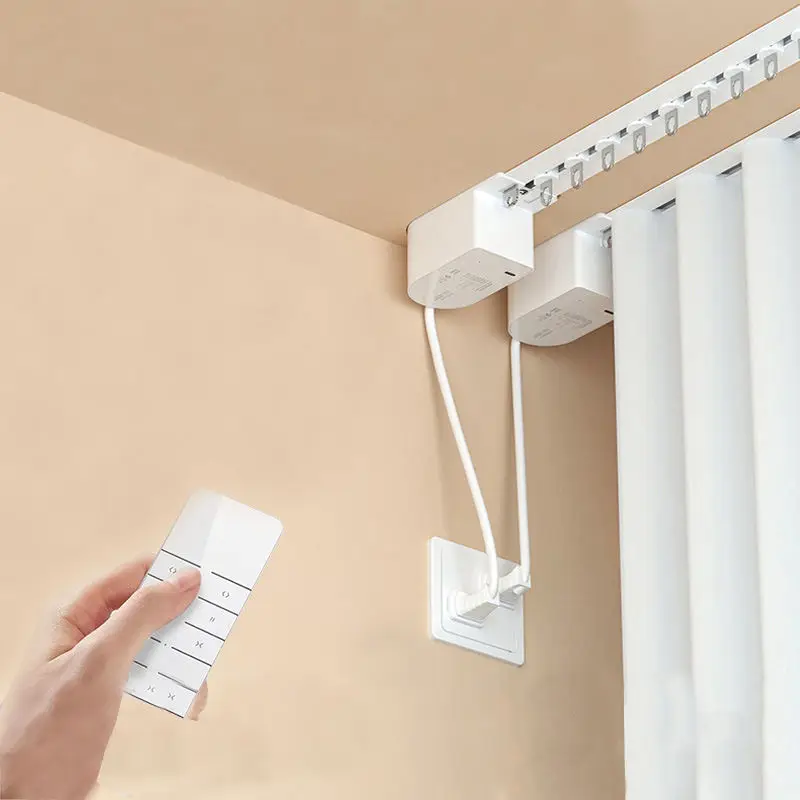 Factory Direct Customizable Smart Bluetooth Curtain Motor Set for Bedroom Living Room Office Use