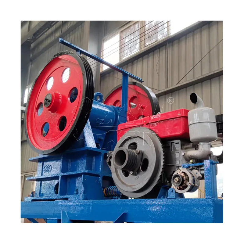 portable 10-20tph rock stone aggregate pe250x400 jaw crusher machine with vibrating screen