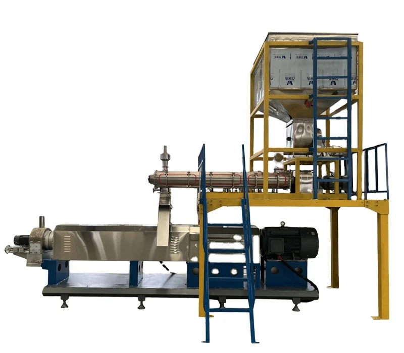 Agricultural machinery floating fish feed pellet extruder aquaculture fish food farm equipments