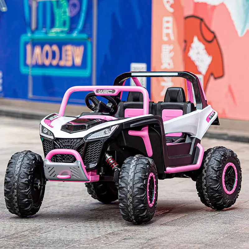 DLS factory new design wholesale 12V 24V 4 wheel drive toy cars children Electric Car ride on big utv kids ride on Cars