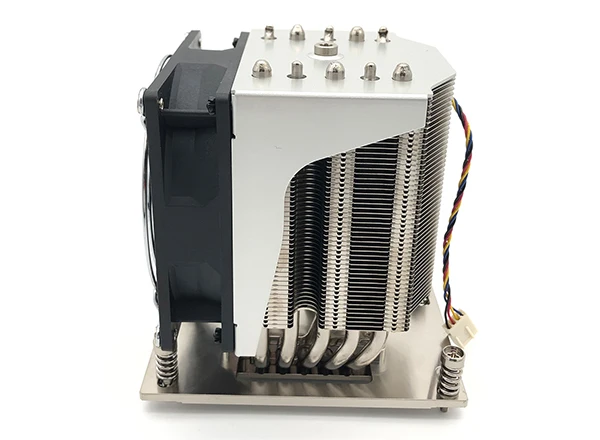 Hongyi latest 280W 5 heat pipe AMD  Socket SP3 4U Active CPU cooler LGA 4094 tr4 EPYC 7713 CPU cooling cooler server heatsink