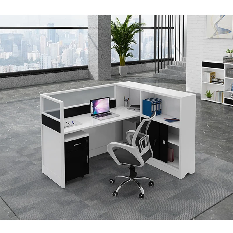 Creative Modern Luxury Workstations Office Furniture Office Cubicle Workstation for 2 person