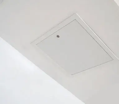 HVAC Galvanized ceiling inspection Detachable hatch access door lockable Metal access panel