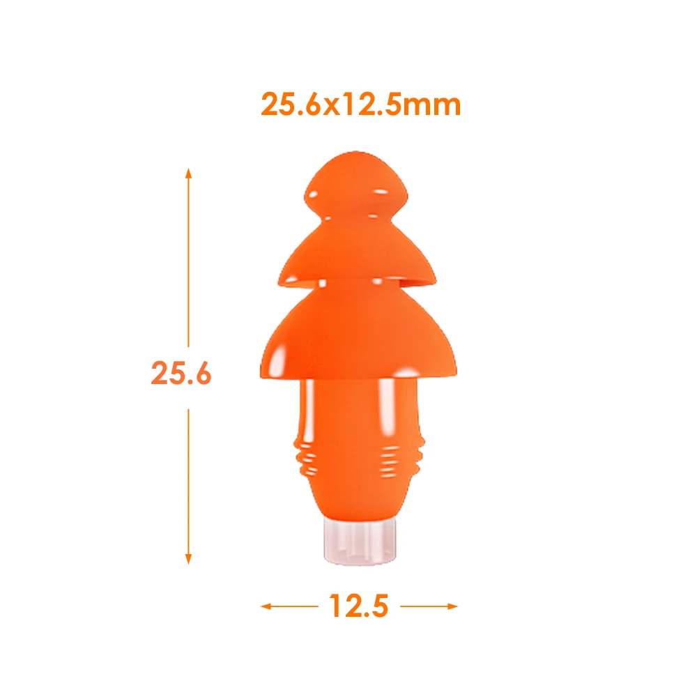 Small Size Earbuds Factory Anti Snoring Hearing Aid Swimming Soundproof Silicone Ear plugs Waterproof Wholesale Earplugs