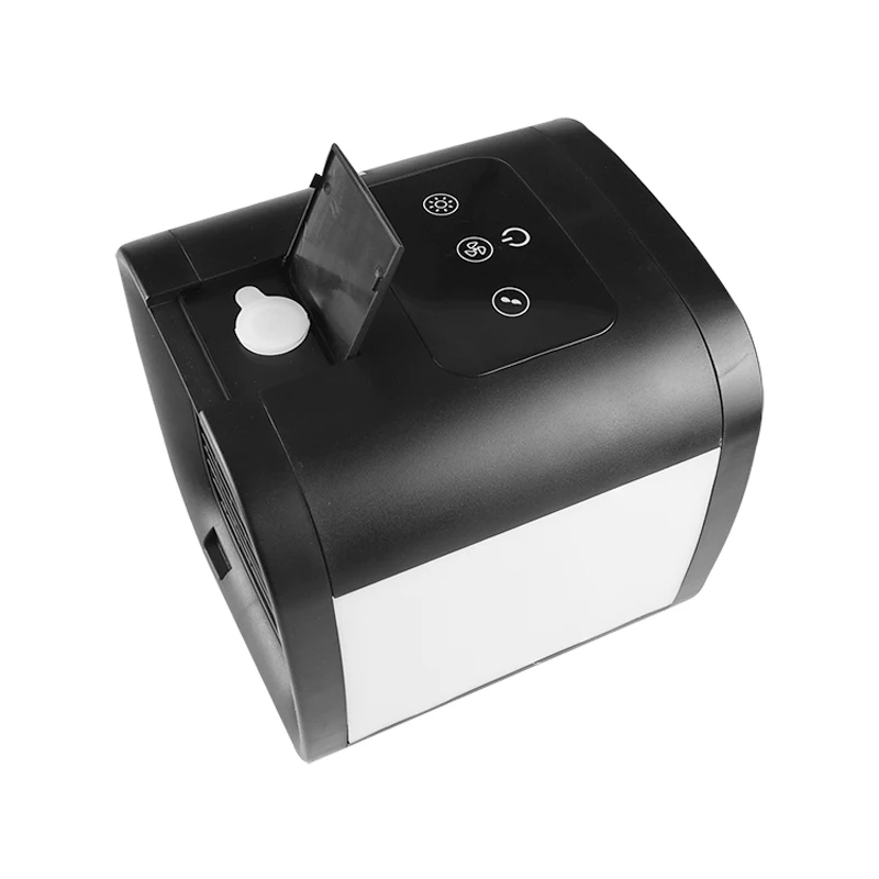 Лидер продаж Amazon портативный кондиционер Mini USB охладитель воздуха со светодиодной подсветкой для офиса дома спальни