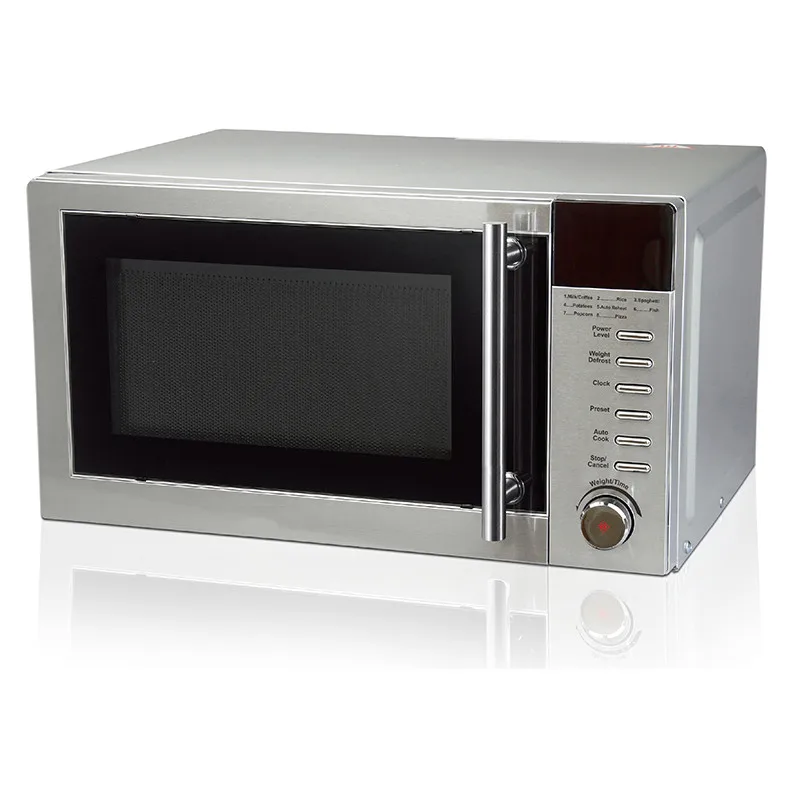 25L Household Kitchen Digital Portable Mirror Face Microwave Oven With Grill