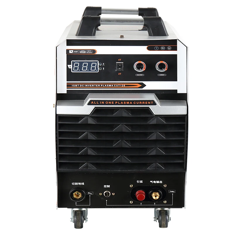 120 Amp High Frequency Plasma Cutter DC Inverter 380V Metal Cutter LGK-120 Dual Voltage Cutting Machine