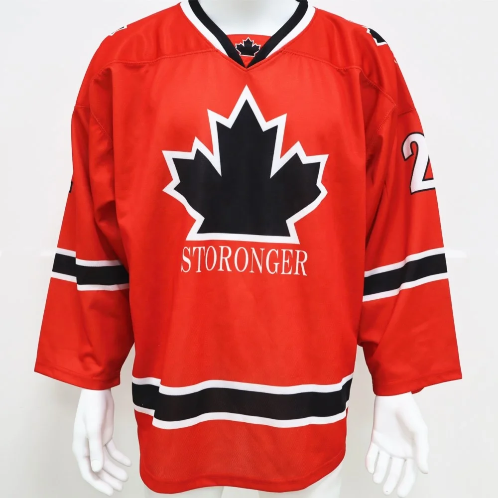 Hockey training jersey custom  team canada set maple leafs ice hockey jerseys