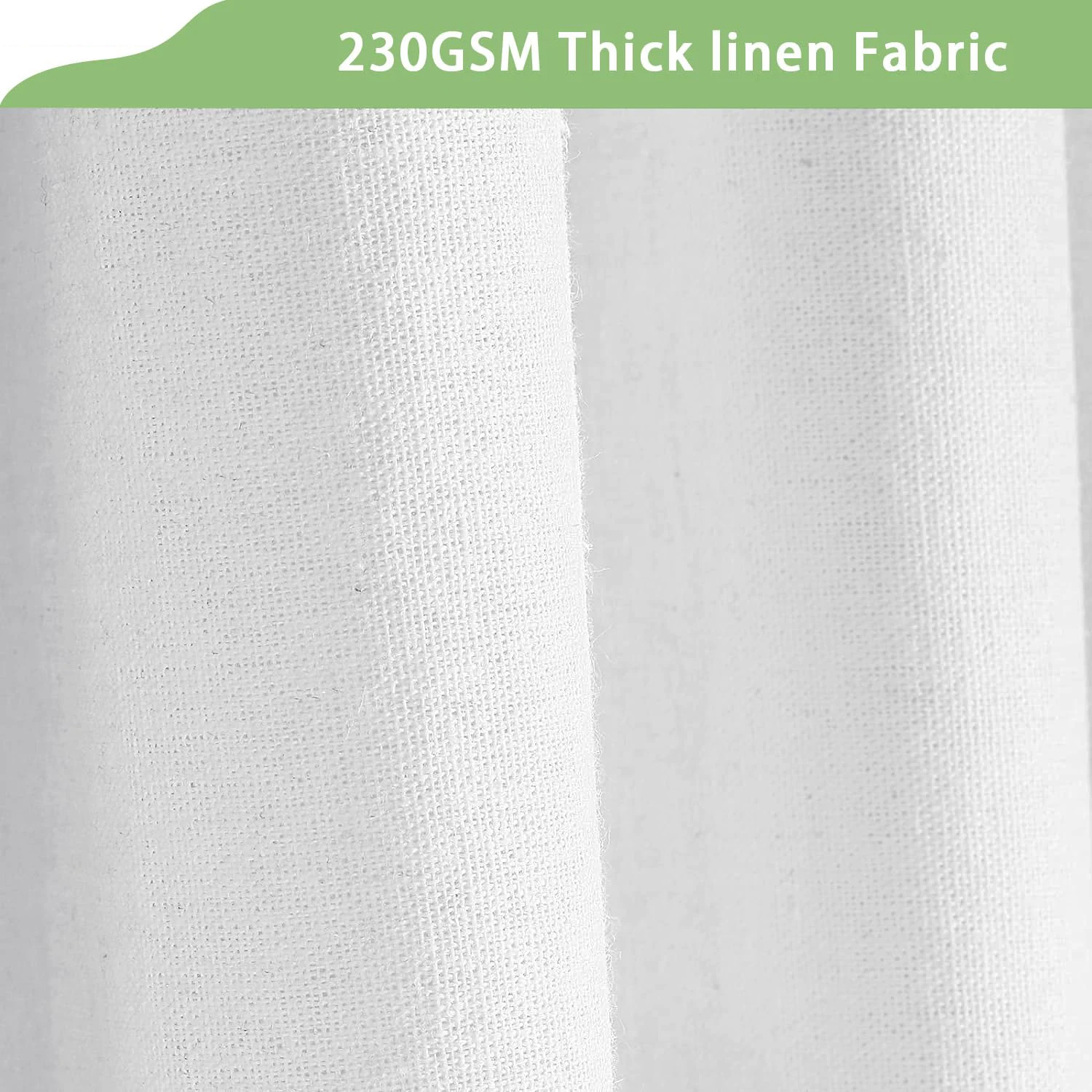 New arrival white Patchwork shower curtain linen shower curtain set shower curtain linen rustic