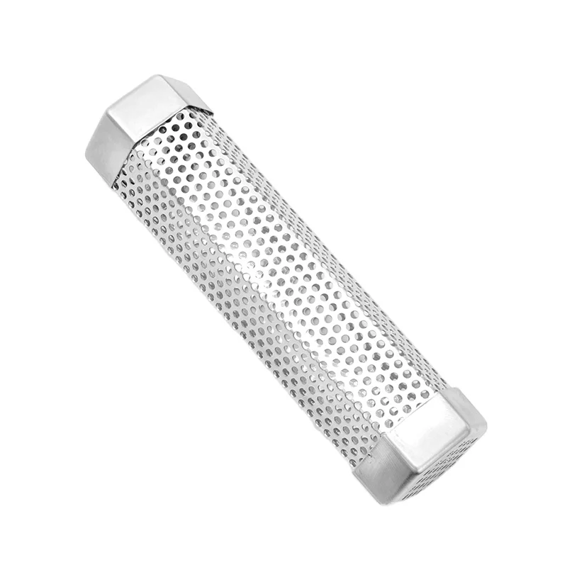 Принадлежности для барбекю, перфорированная трубка, генератор горячего или холодного дыма