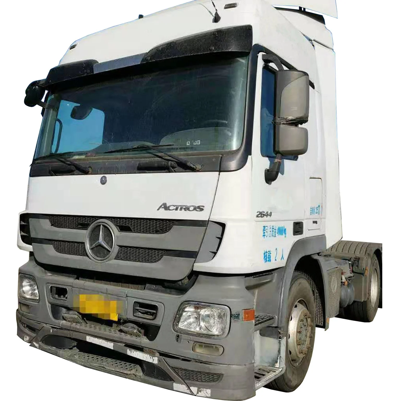  Довольно Евро 3 б/у белый mercedes actros 2644 тяжелых грузовиков с прицепом 440hp 6x2R