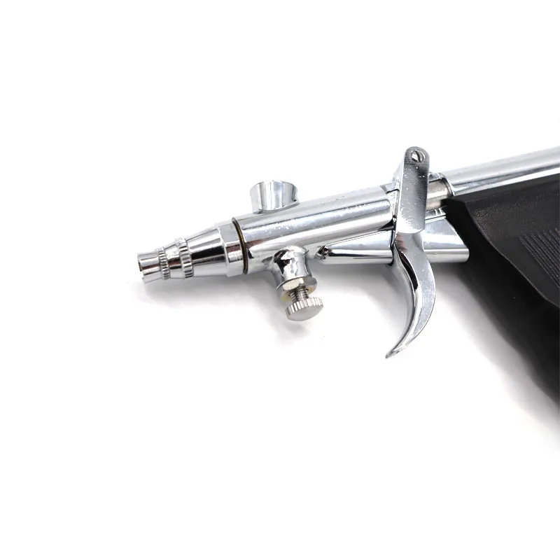 Professional trigger airbrush kit spray gun with gravity type single action AB-116AK