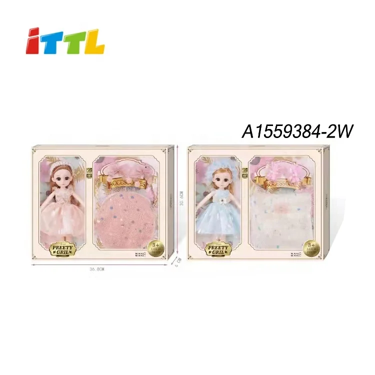 Hot sale beautiful anime girl dolls figure plastic princess figurine