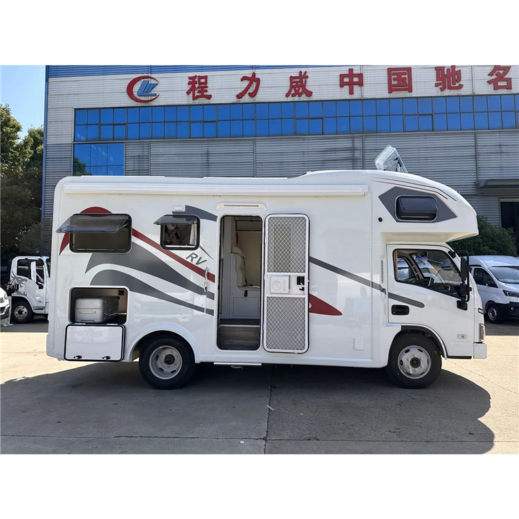 Customized YUEJIN S100 Small Light Motorhome RV 4x2 Mobile Touring Car For Sale
