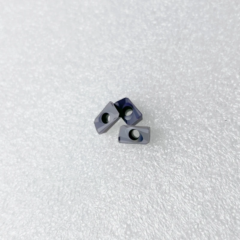 Cemented Carbide Tungsten Carbide Milling Inserts CNC Lathe Mill Cutter LNMU Fast Feed Milling Inserts