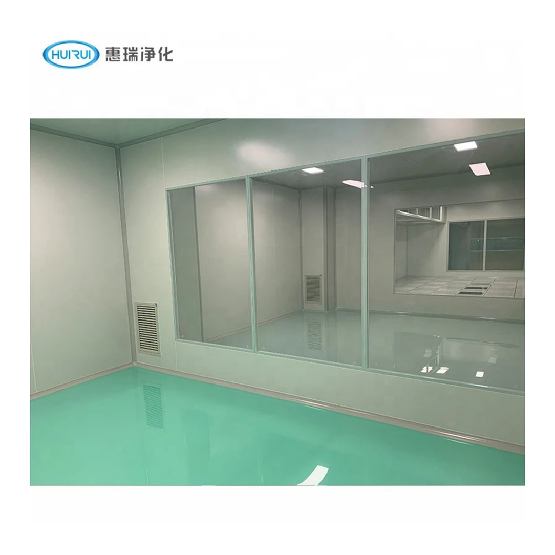 Made In China Sanitary Clean Room Modular Staiess Steel Door Air Shower Cleanroom