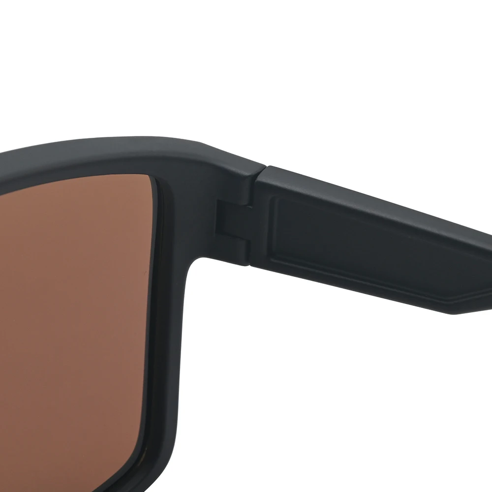 TPX super light Material polarized lens square frame logo custom floating sunglasses men