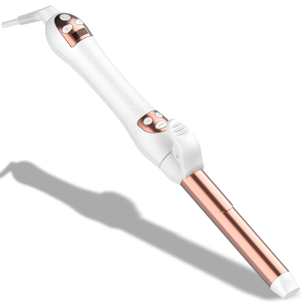SMET Factory Price Wholesale Auto Hair Curler Fashion Automatic Curling Iron with LED Display