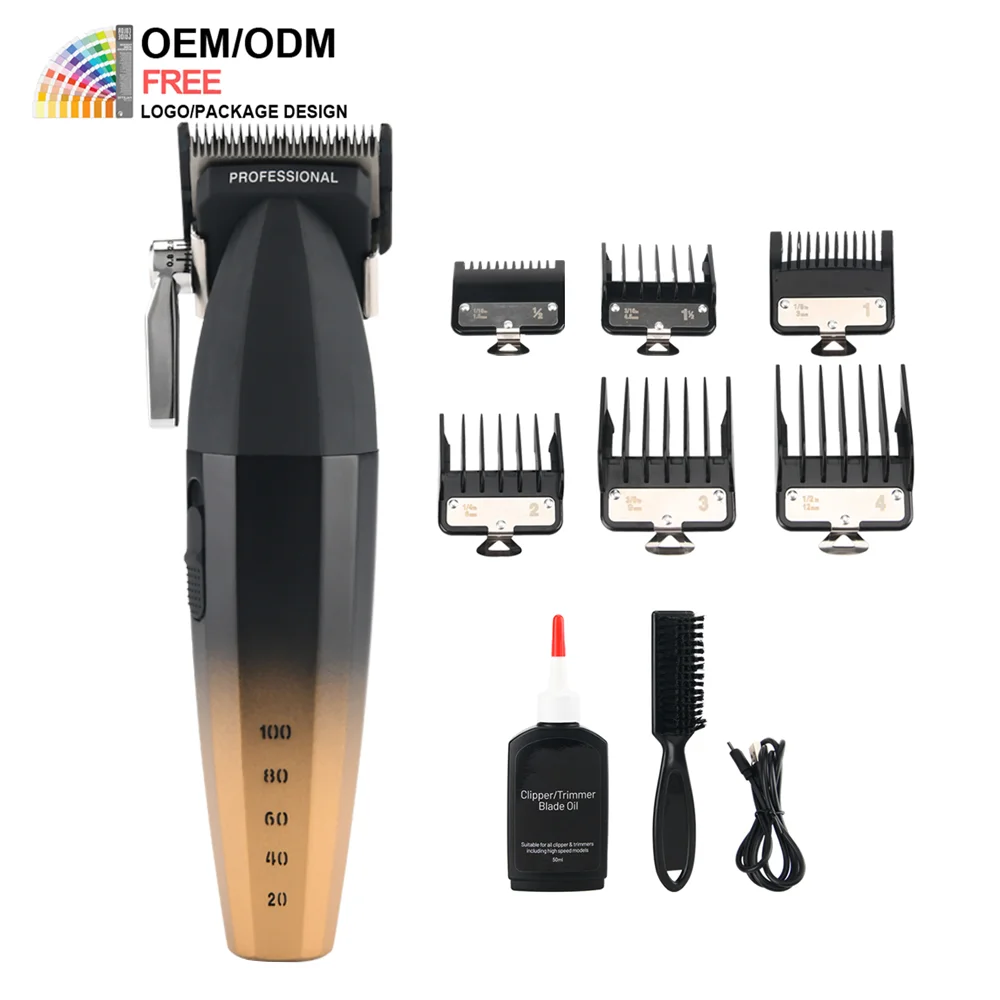 PRITECH Professional Cordless Haircut Machine Rechargeable hair clipper for barber hair trimmer