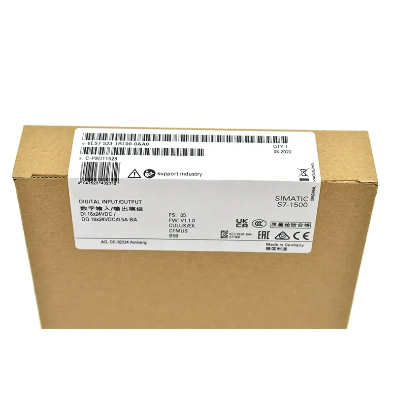 Модуль PLC в наличий цифрового ввода/вывода SIMATIC S7-1500 6ES7 523-1BL00-0AA0