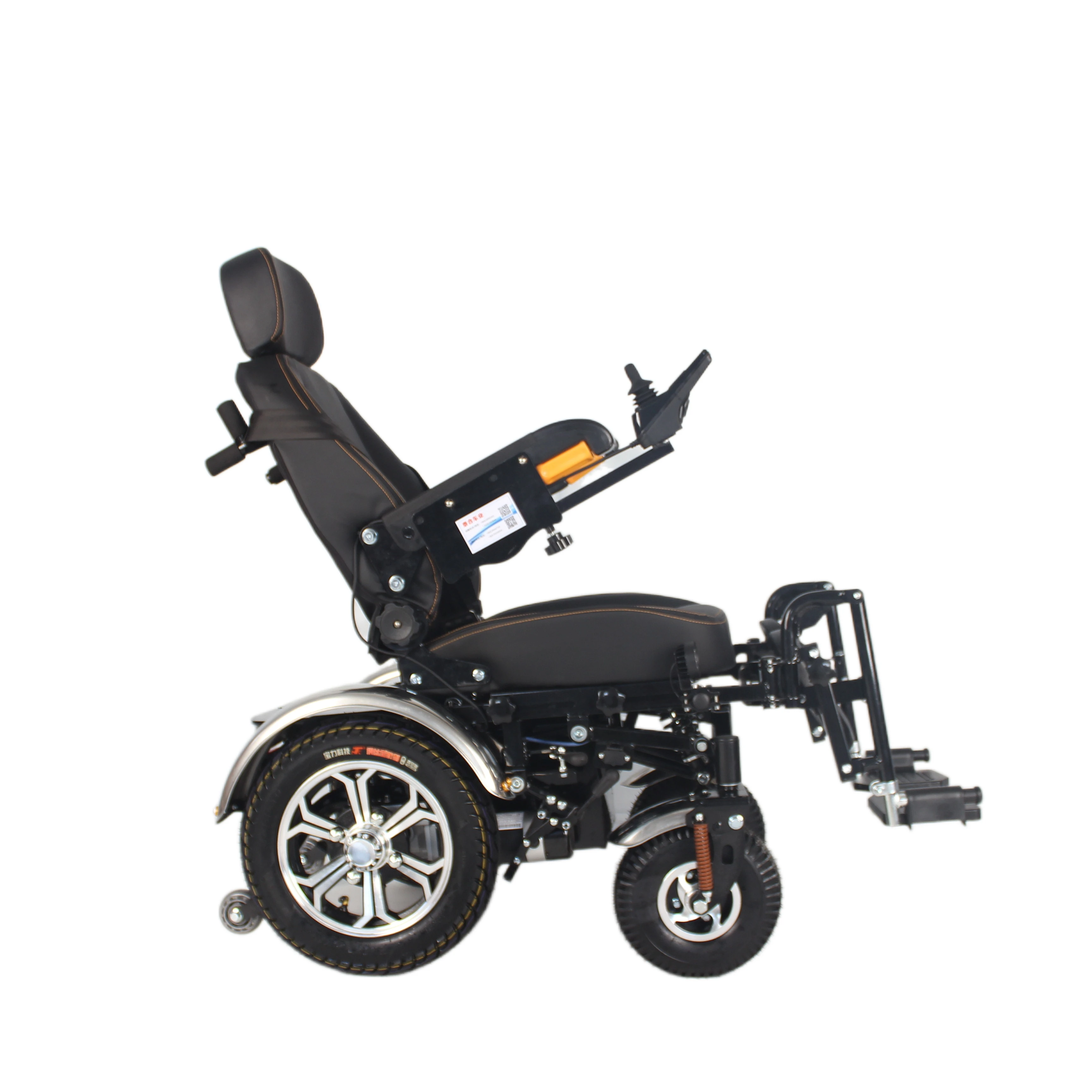 Luxury configuration electric wheelchair off-road wheelchair all terrain wheelchair for help adults and disabilities get around