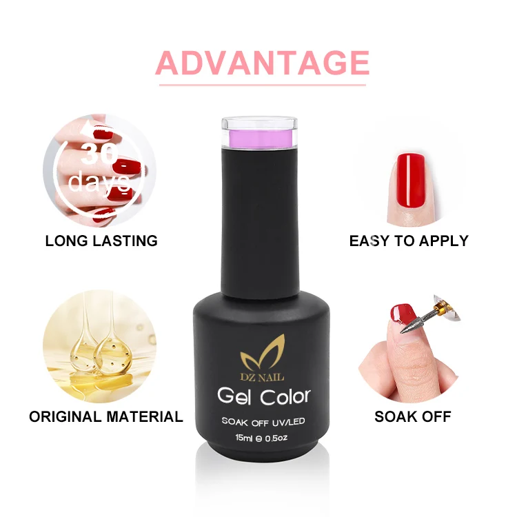 OEM Wholesale Supplies 3000 Colors 15ml Vegan Gel Nail Polish Kit Uv Led Gel Polish Private Label Gel Nail Polish Set