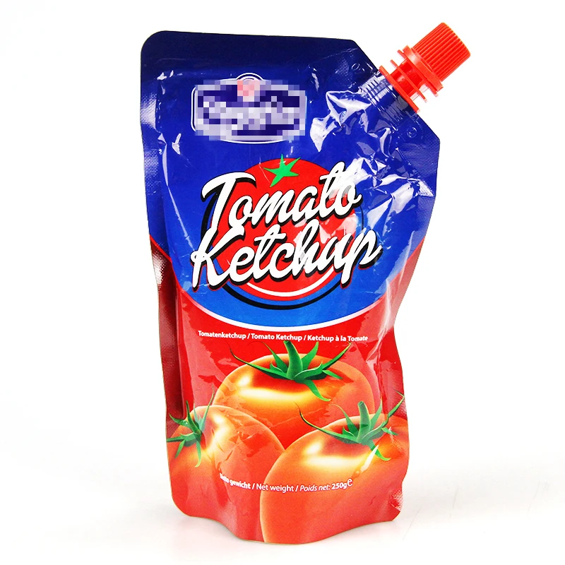 Стеклянная бутылка OEM/ODM, итальянский томатный кетчуп и кетчуп для охоты, от завода, 70 г, 210 г и 340 г, консервированный томатный соус для курицы